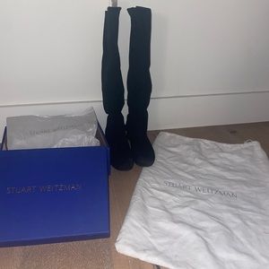 Stuart Weitzman Quebecland Suede Knee High boots